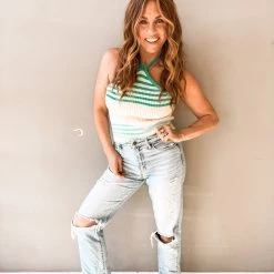 Listicle Venice Sweater Halter Clothing