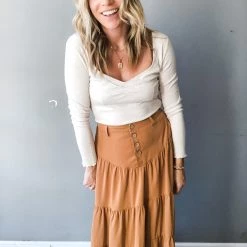 Listicle In Time Tiered Skirt 2 Clothing