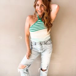 Listicle Venice Sweater Halter Clothing