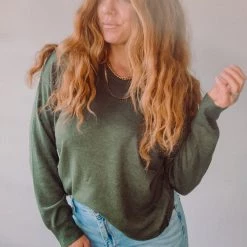 Trend Notes Smidge Of Cashmere Long Sleeve Clothing