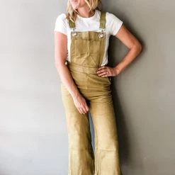 Listicle Clothing Corduroy Overalls
