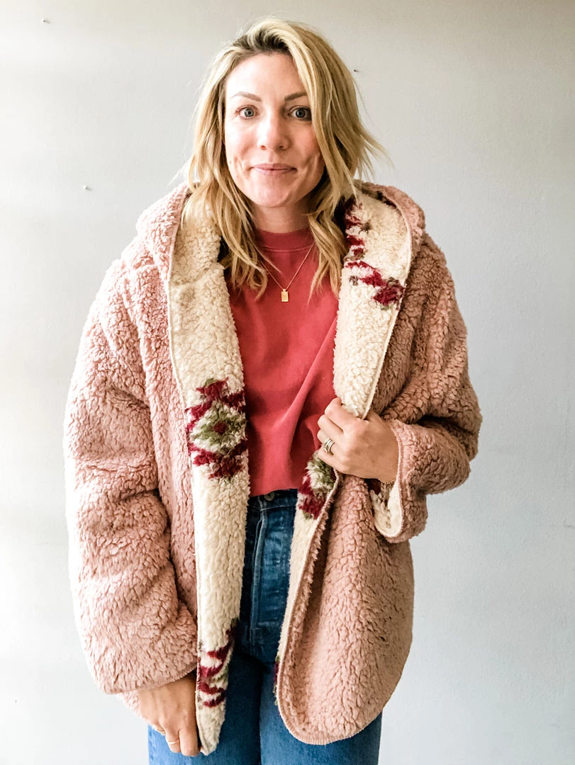 Trend Notes Santa Fe Sherpa Jacket Clothing 4 Trend Notes Santa Fe Sherpa Jacket Clothing