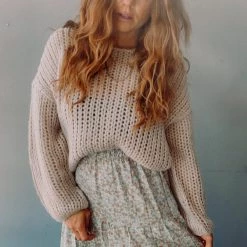 Les Amis Clothing Among The Wildflowers Midi Skirt