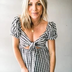 Trend Notes Clothing Pretty In Paris Gingham Dress