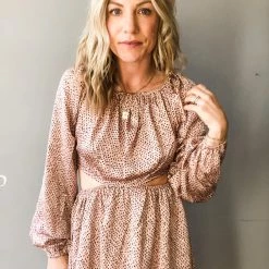 Lush Clothing Sabina Satin Mini Dress