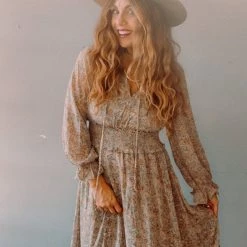 In Loom Birdie Midi Dress Clothing