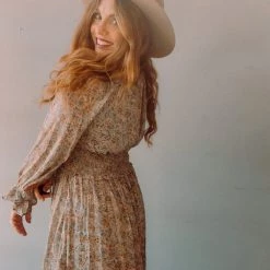 In Loom Birdie Midi Dress Clothing