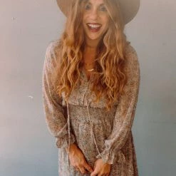 In Loom Birdie Midi Dress Clothing