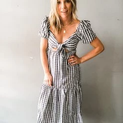 Trend Notes Clothing Pretty In Paris Gingham Dress