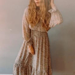 In Loom Birdie Midi Dress Clothing