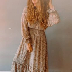 In Loom Birdie Midi Dress Clothing