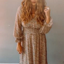 In Loom Birdie Midi Dress Clothing