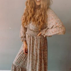 In Loom Birdie Midi Dress Clothing