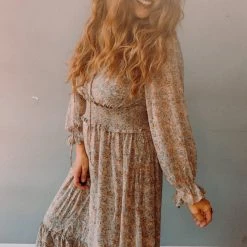 In Loom Birdie Midi Dress Clothing