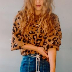 In Loom Leopard Vibes Sweater