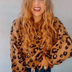 In Loom Leopard Vibes Sweater