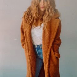 Lush Clothing Oversized Teddy Coat