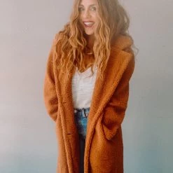 Lush Clothing Oversized Teddy Coat