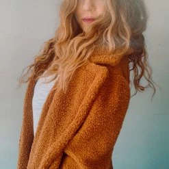 Lush Clothing Oversized Teddy Coat