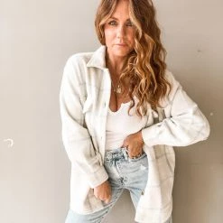 Z Supply Clothing Plaid Trucker Jacket