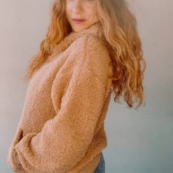 Lush Clothing Teddy Bear Pullover