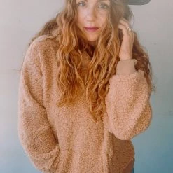 Lush Clothing Teddy Bear Pullover