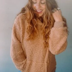 Lush Clothing Teddy Bear Pullover