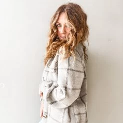 Z Supply Clothing Plaid Trucker Jacket