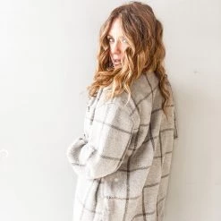 Z Supply Clothing Plaid Trucker Jacket