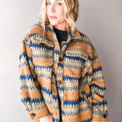 Listicle Canyon Moon Sherpa Shacket