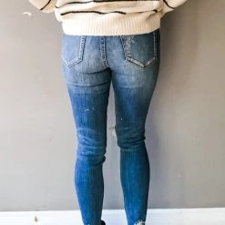 Hidden Jeans Taylor High Rise Destroyed Skinny