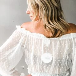 Trend Shop Penny Pom Crop Clothing