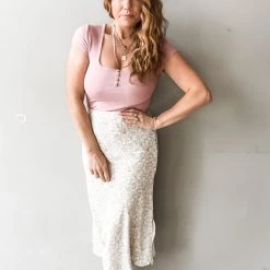 Audrey 3+1 Take The Time Midi Slip Skirt Clothing 8 Audrey 3+1 Take The Time Midi Slip Skirt Clothing