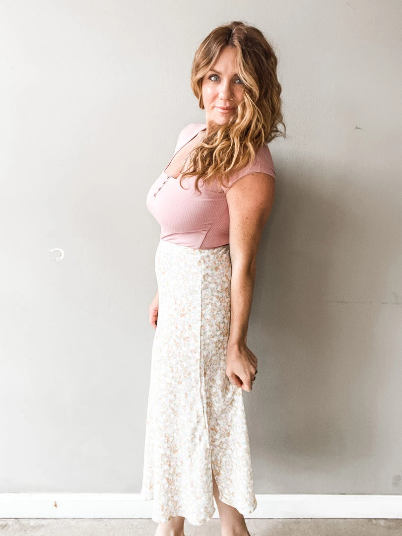 Audrey 3+1 Take The Time Midi Slip Skirt Clothing 5 Audrey 3+1 Take The Time Midi Slip Skirt Clothing