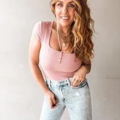 Wishlist Clothing Squared Away Bodysuit