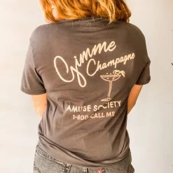 Amuse Society Clothing Gimme Champagne Tee