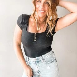 Wishlist Clothing Squared Away Bodysuit