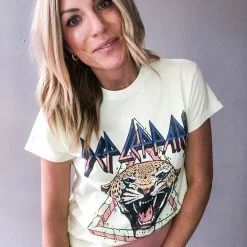 Daydreamer Clothing Def Leppard Rock Till You Drop Tee