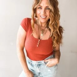 Wishlist Clothing Squared Away Bodysuit