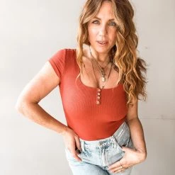 Wishlist Clothing Squared Away Bodysuit