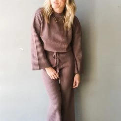 Listicle Ojai Ribbed Sweat Set Clothing 21 Listicle Ojai Ribbed Sweat Set Clothing