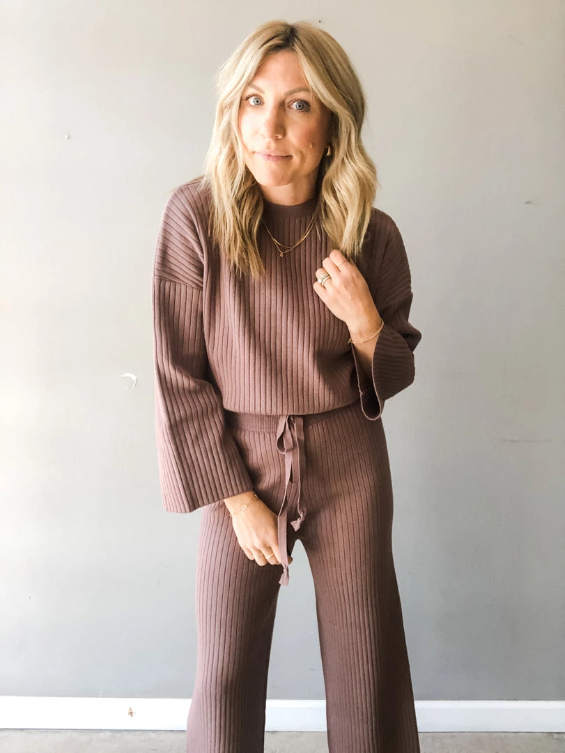 Listicle Ojai Ribbed Sweat Set Clothing 9 Listicle Ojai Ribbed Sweat Set Clothing