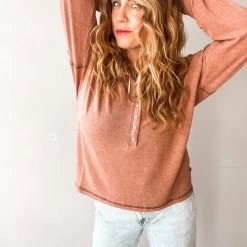 Wishlist Stitch Up Long Sleeve