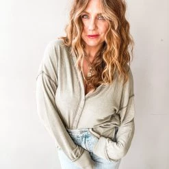 Wishlist Stitch Up Long Sleeve