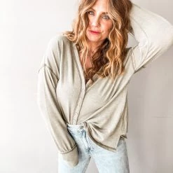 Wishlist Stitch Up Long Sleeve