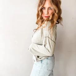 Wishlist Stitch Up Long Sleeve