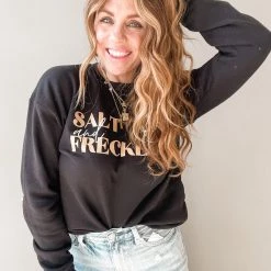 Clothing Salt And Freckles Crew Neck Sweatshirt