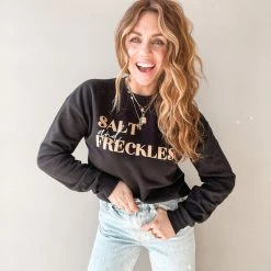 Clothing Salt And Freckles Crew Neck Sweatshirt