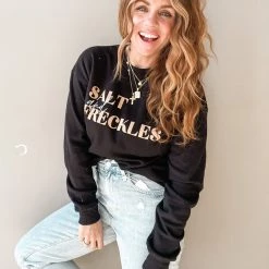 Clothing Salt And Freckles Crew Neck Sweatshirt