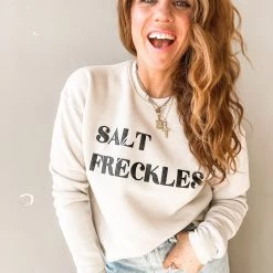 Clothing Salt And Freckles Crew Neck Sweatshirt